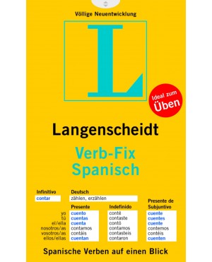 فلش كارت Langenscheidt Verb-Fix Deutsch